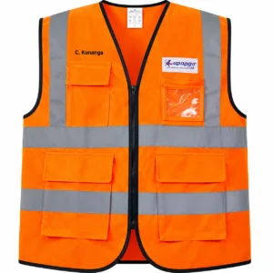 Orange Executive Reflective Vest