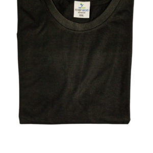 Black Round Neck T-Shirt