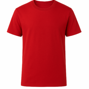 Red Round Neck T-Shirt