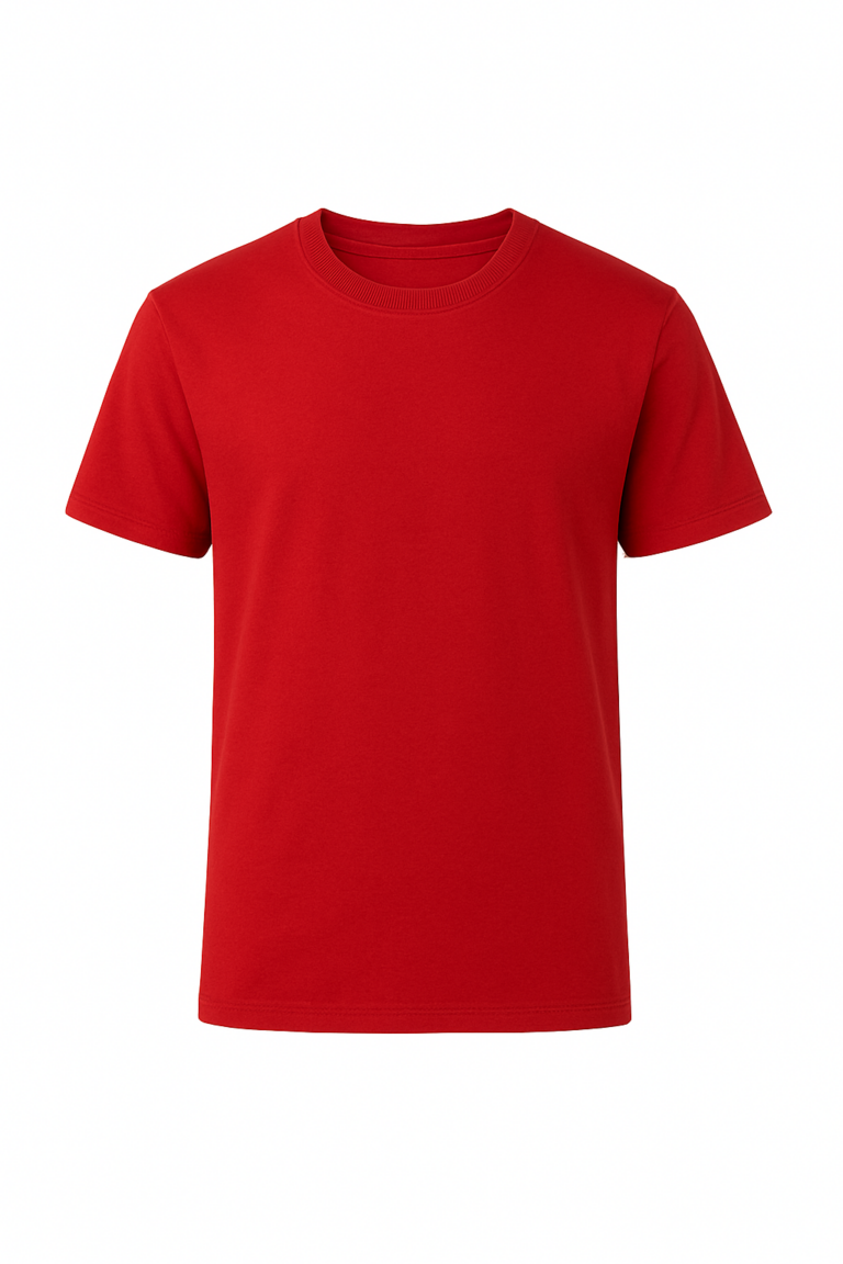 Red Round Neck T-Shirt