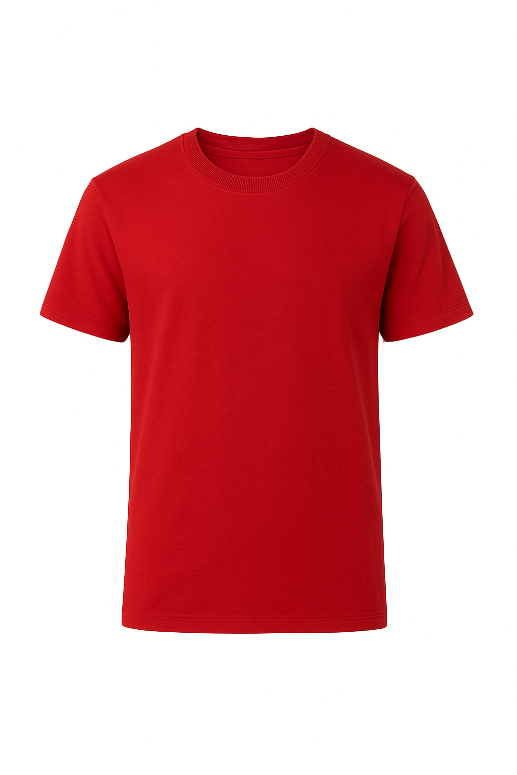 Red Round Neck T-Shirt