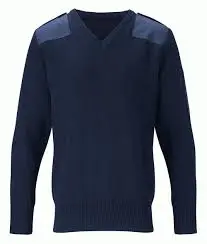 navy blue security sweater